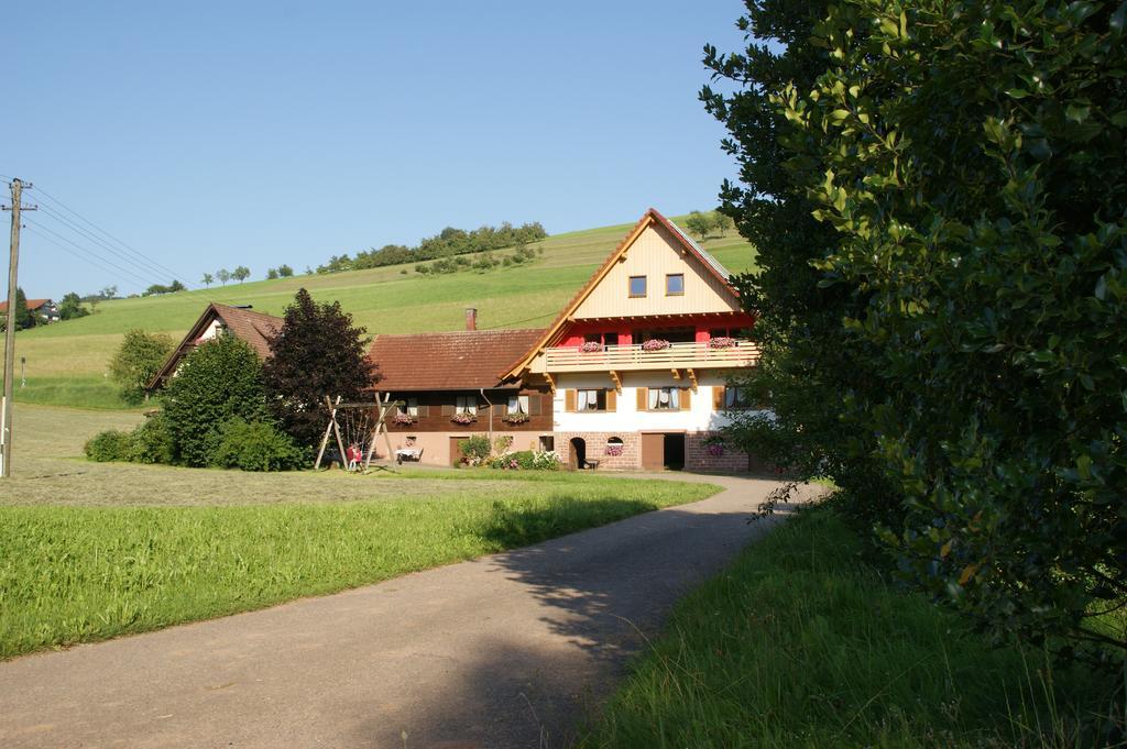 Ferienwohnung Kornbauernhof Oberharmersbach Exterior foto