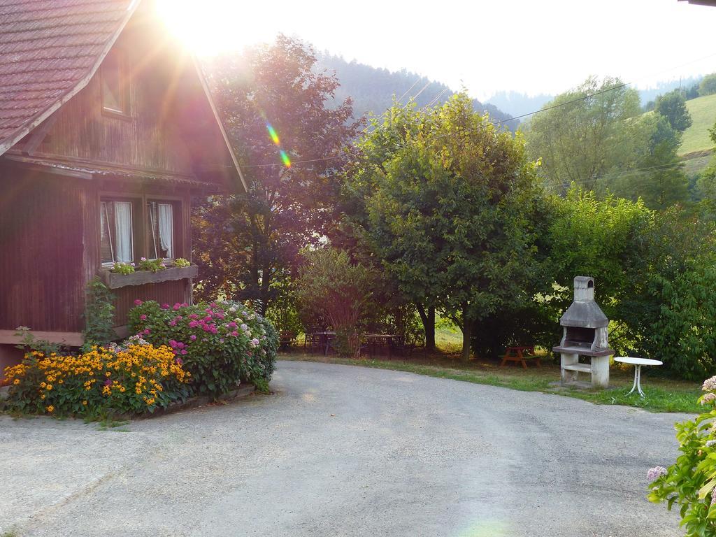 Ferienwohnung Kornbauernhof Oberharmersbach Exterior foto